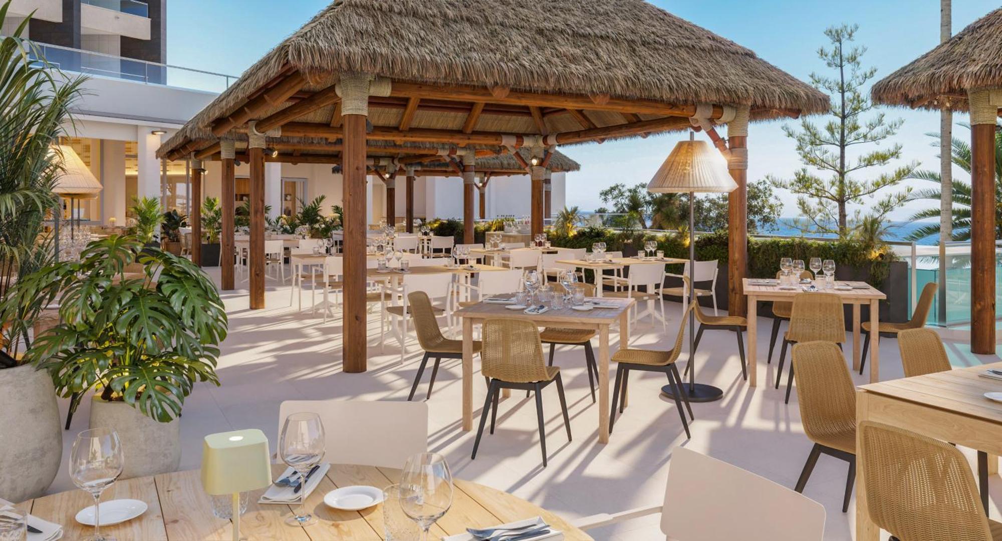 Paradisus By Melia Fuerteventura Costa Calma Luaran gambar The Beach Club